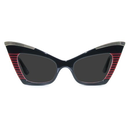 black and red cat eye sunglasses - Google Search