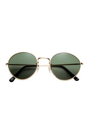 Sunglasses - Gold-colored/black - Ladies | H&M CA