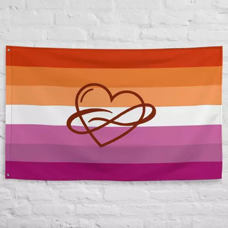 Polyamorous lesbian flag