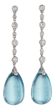 Blue Topaz earrings