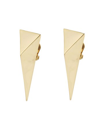 Alexis Bittar Pyramid Clip Earrings | Neiman Marcus