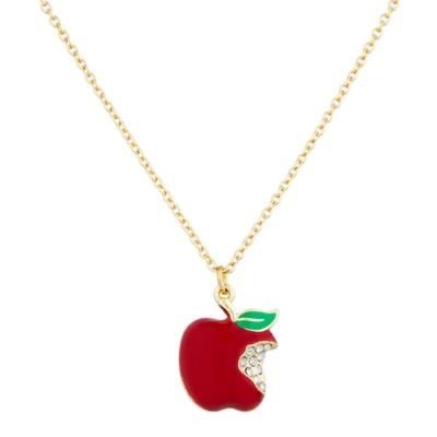 Snow White Apple Necklace
