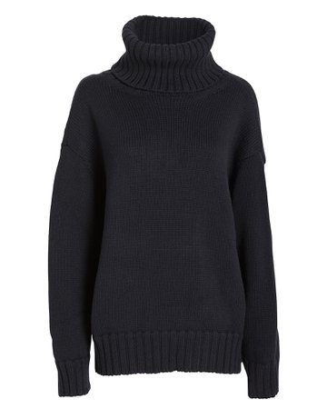 Oversized Merino Turtleneck Sweater