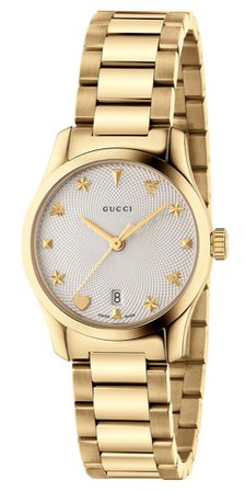Gucci dainty gold watch