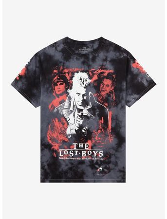 The Lost Boys Characters Tie-Dye Boyfriend Fit Girls T-Shirt | Hot Topic