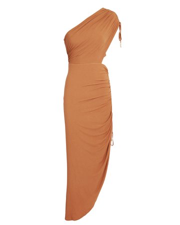 Significant Other Sirene One-Shoulder Midi Dress | INTERMIX®