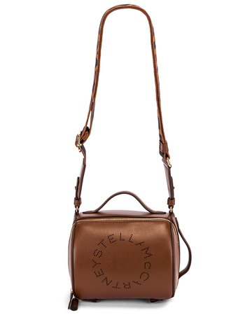 Stella McCartney Small Zip Around Shoulder Bag in Cinnamon | FWRD