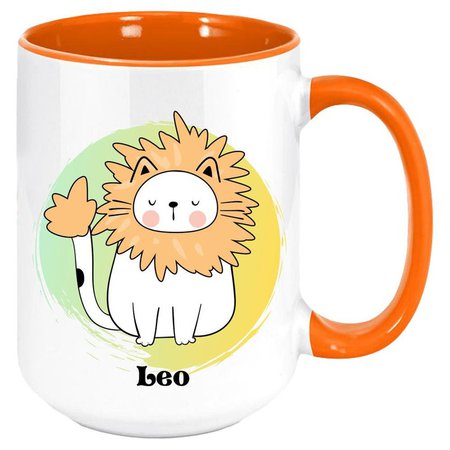 Leo Zodiac Coffee Mug | Etsy