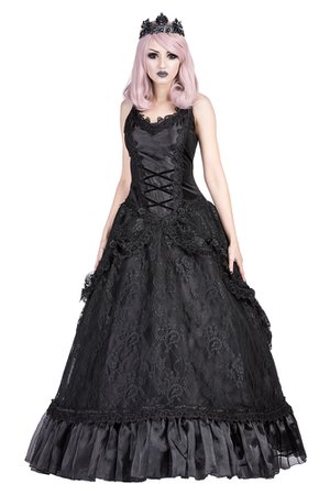 Annabelle Gothic Prom Dress by Sinister | Ladies Gothic