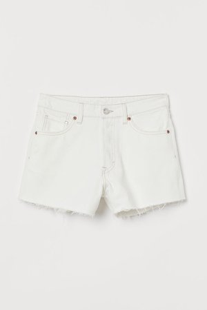 Vintage High Shorts - White
