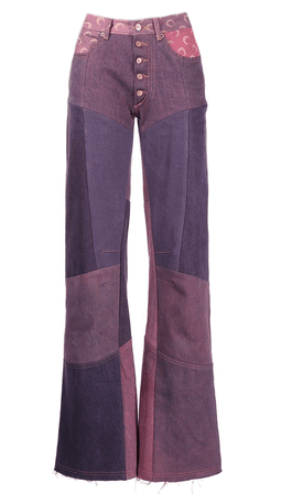 marine serre purple pants