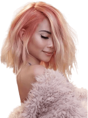 Peach Blonde Hair Summer 2022