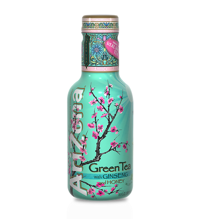 Arizona green tea drink