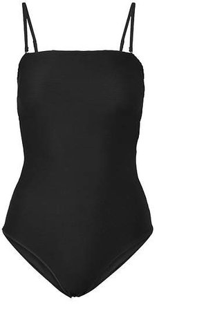 Onia | Estelle Ribbed One-Piece with Removeable Straps