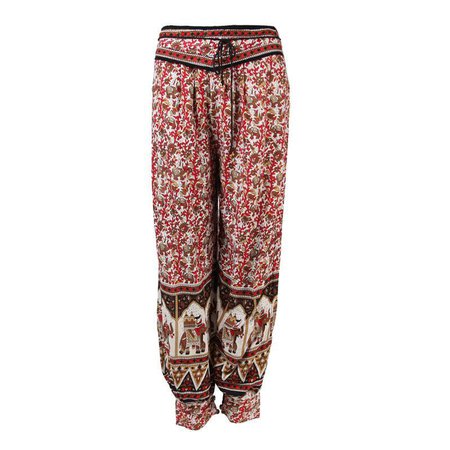 Floral Print Elephant Harem Pants | The Hippy Clothing Co.
