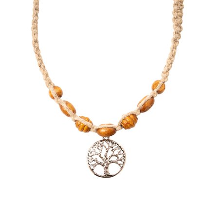 Tree of Life Hemp Necklace | Hippie Shop