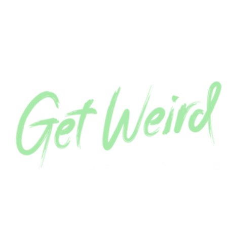 get weird png quote green quirky fun silly filler