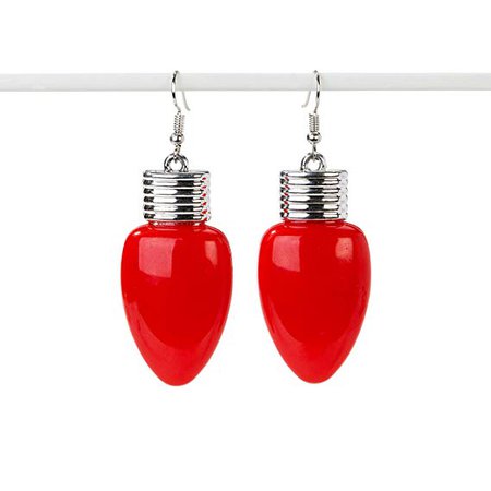 Talking Tables Christmas Entertainment Light Bulb Earrings: Amazon.ca: Home & Kitchen