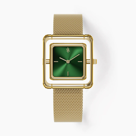 Emerald & Gold watch