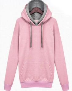 Pink sweatshirt zipped