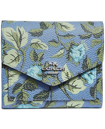 COACH Floral Print Small Wallet & Reviews - Handbags & Accessories - Macy's