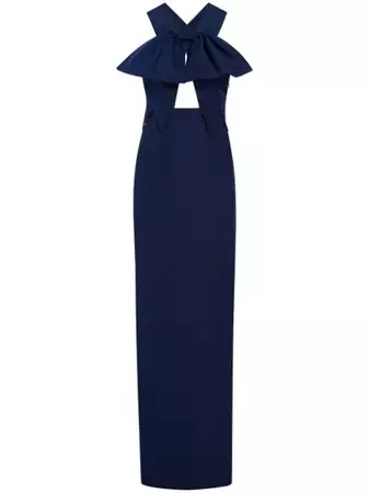 Rosie Assoulin bow-detailing Sleeveless Dress - Farfetch