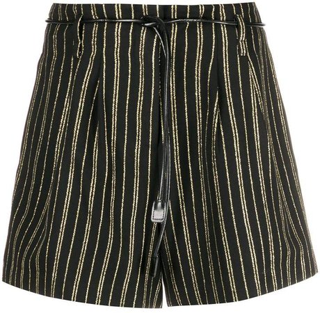 8pm Toro striped-print shorts