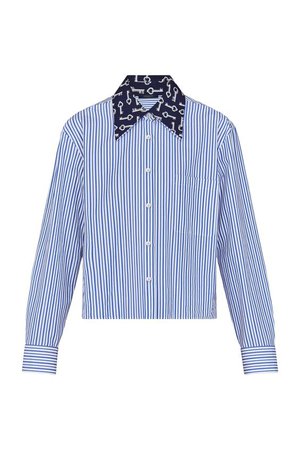 Striped Poplin Shirt - Ready-to-Wear | LOUIS VUITTON
