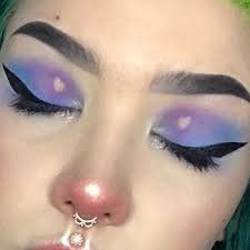 pastel goth makeup - Google Search