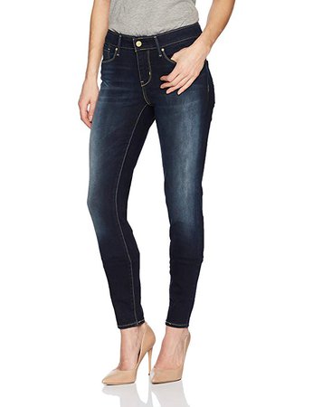 Signature by Levi Strauss & Co. Gold Label Women's Modern Skinny Jeans, Janice 10 Medium at Amazon Women's Jeans store