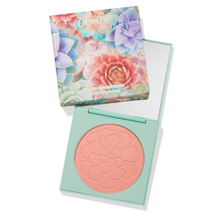 Desert Rose Pink Pressed Powder Blush Compact | ColourPop