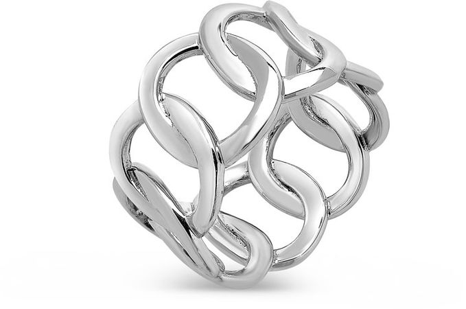 Open Chain Link Ring