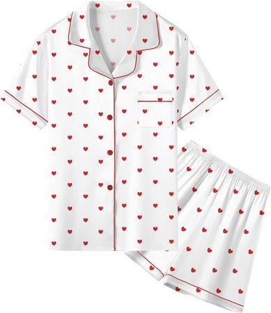 Amazon.com: Umeyda Women & Girls Satin Pajamas, Soft Silk Button Down Sleepwear 2 Piece PJS Set, Gifts for Mom/Wife, Mothers Day: Clothing, Shoes & Jewelry