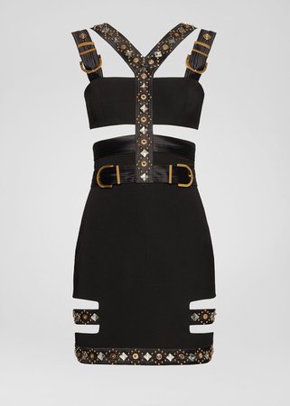 Versace chain dress
