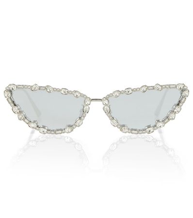 Dior Eyewear - MissDior B1U embellished sunglasses | Mytheresa
