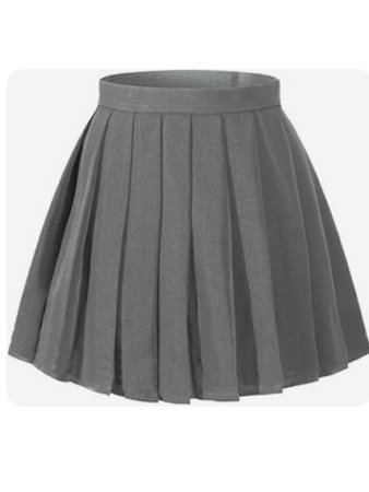 skirt gray