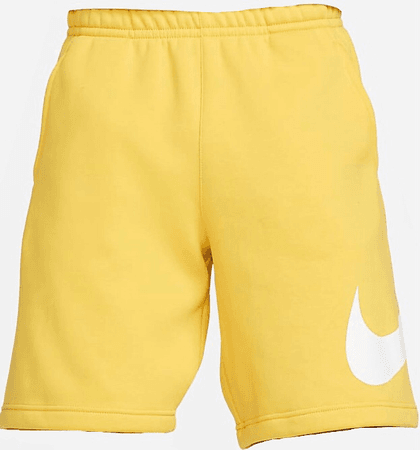 Yellow Nike Shorts