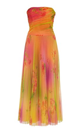 Ralph Lauren Eloise Tulle Printed Dress