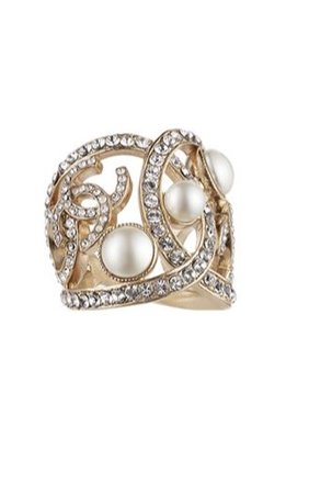 pearl chanel ring