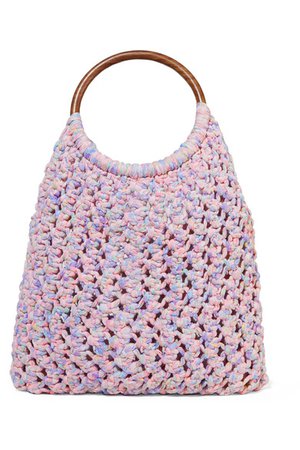 LoveShackFancy | Jojo crocheted cotton tote | NET-A-PORTER.COM