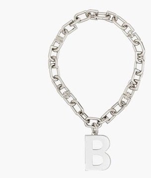 BALENCIAGA | chain necklace, £755