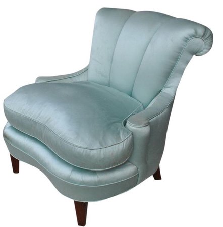 light aqua chair
