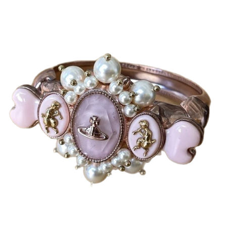 Pink Vivienne Westwood Ring