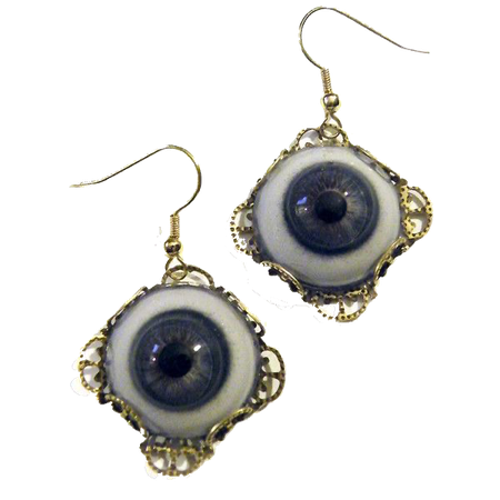 eyeball earrings