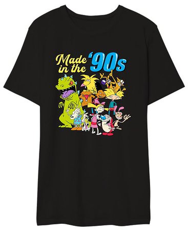 Hybrid Nickelodeon Men's Made In The 90's Graphic Tshirt & Reviews - T-Shirts - Men - Macy's