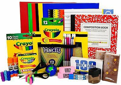 Elementary School Essentials Back to School Kit - School Supplies - 47 Pieces | eBay