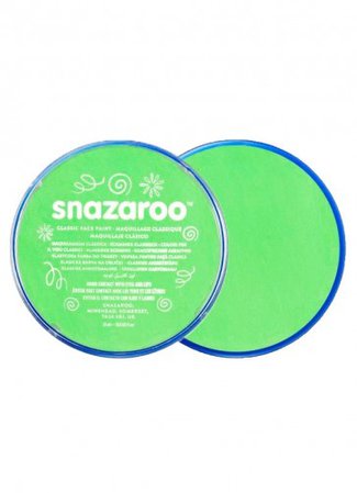 Snazaroo Lime Green Face Paint - Classic 18ml