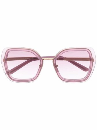 Prada Eyewear oversized frame sunglasses - FARFETCH