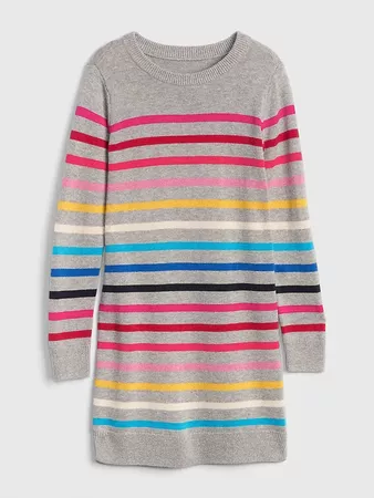 Crazy Stripe Sweater Dress | Gap