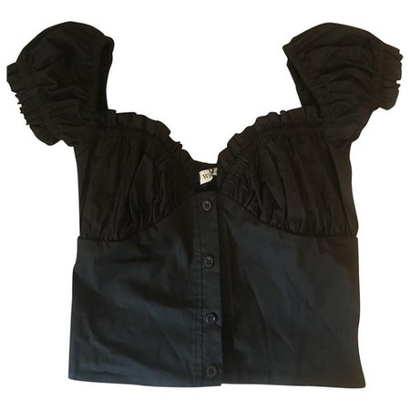Corset With Jéan Black size S International in Cotton - 8335955